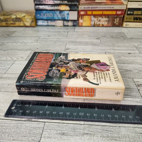 SOUTHLAND Amanda‎ Carlisle 1982 Pinnacle 1st Print Paperback Historical Fiction - Picture 7 of 11